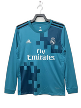 Real Madrid 17/18 III Third Jersey - Long Sleeve Retro Version